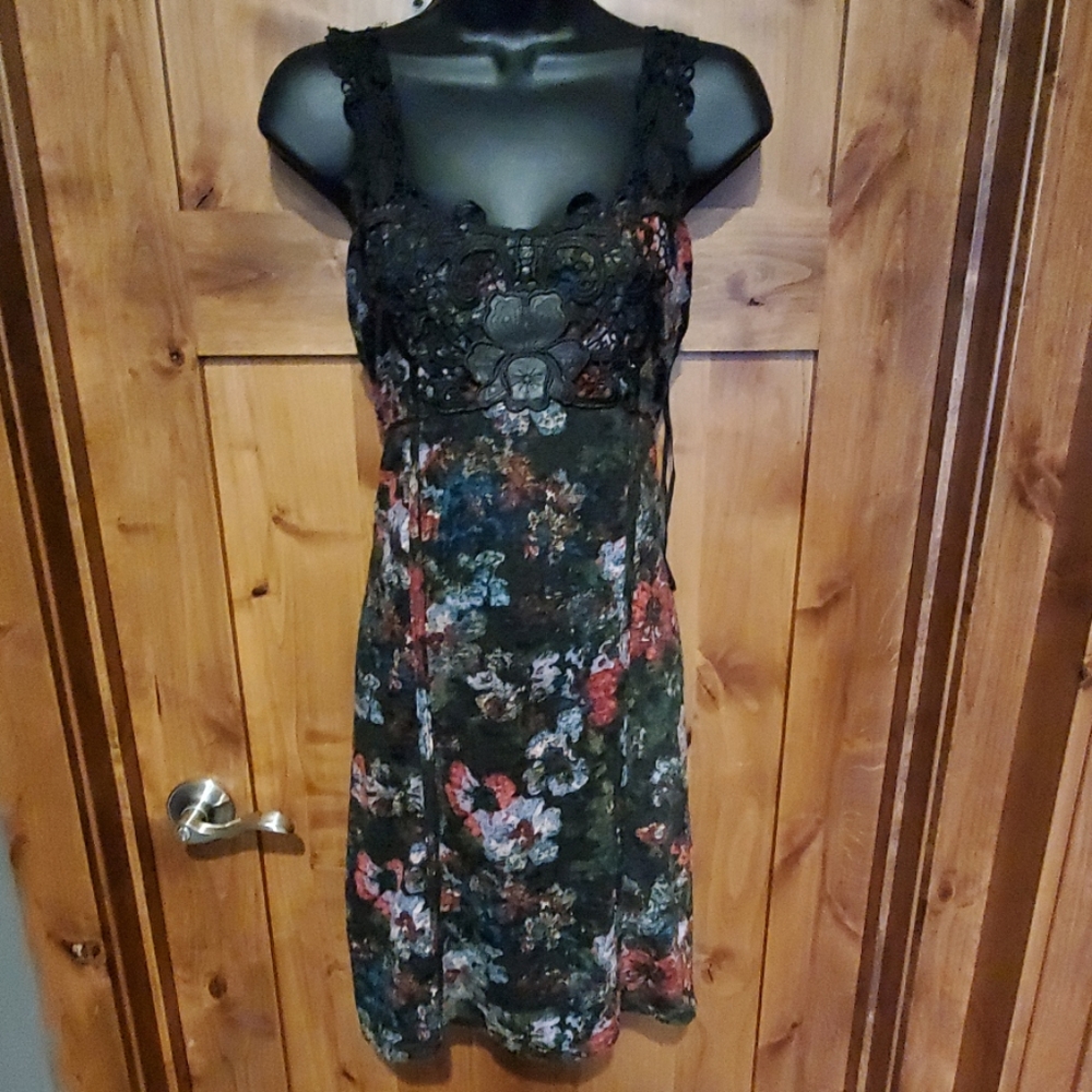 Free People dress with lace Lace straps